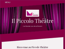 Tablet Screenshot of ilpiccolo.fr
