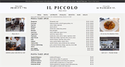 Desktop Screenshot of ilpiccolo.co.nz