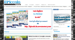 Desktop Screenshot of ilpiccolo.org